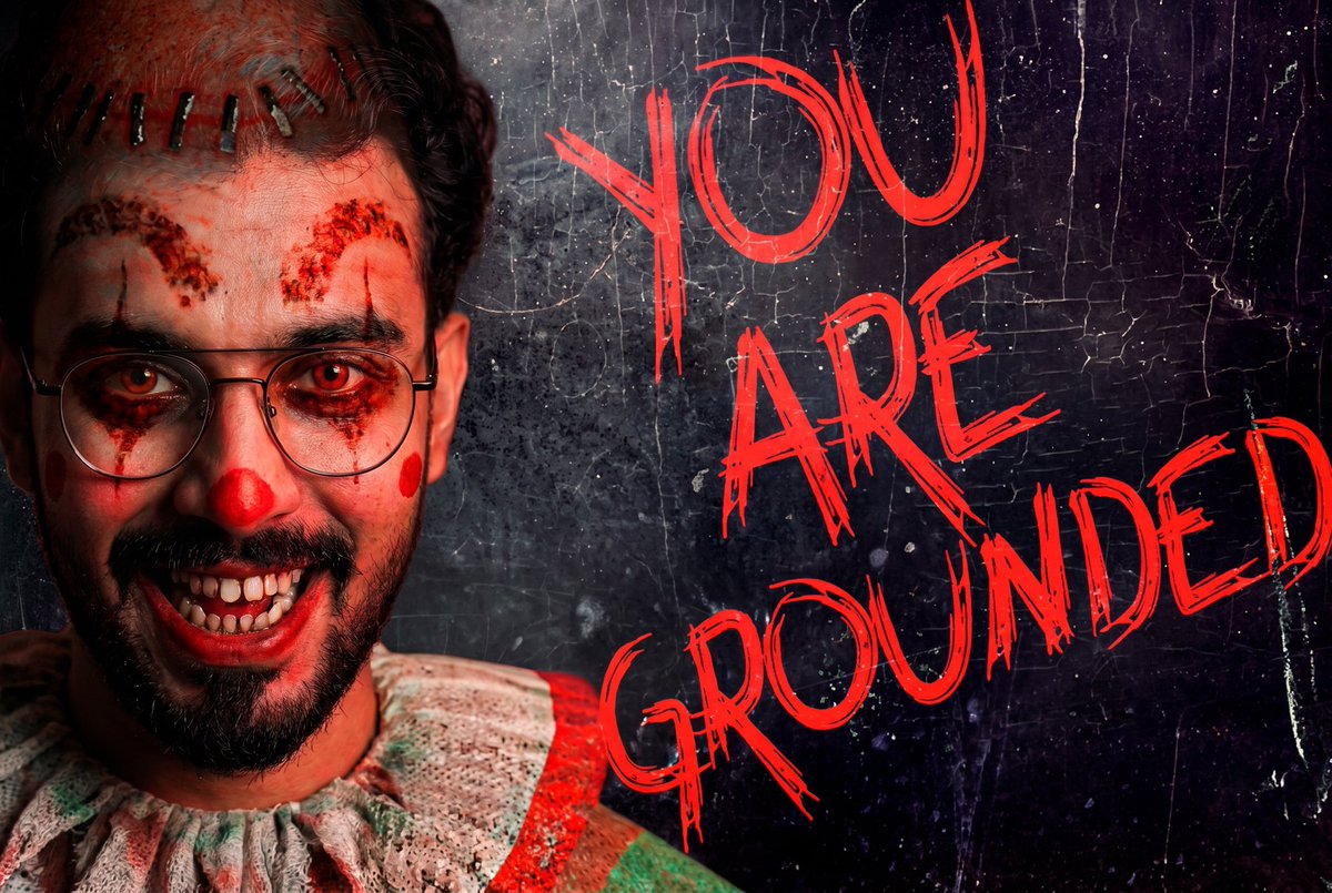 NizR112's tweet photo. بثثثث اليوم بنلعب لعبة الرعب You Are Grounded 
“ليست لاصحاب القلوب الضعيفة”

عنوان البث:  ابراهيم VS المهرج 🤡💔
بداية البث: 10 PM 
المنصة: Kick 

https://t.co/E7Uxh5Q3ID

حطوا منبه وجهزوا المفرحات وادعوا اخاف ذي المرة🔥⏰🍿
البوستر ai لحد يخاف https://t.co/BgEP8sf7Hr