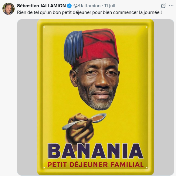 ngoloshabazz's tweet photo. Regardez ce que publie un ancien policier d'extreme -droite fan du RN sur son compte twitter.

Mille soutien à @BallyBagayoko qui j'espere portera plainte.

Bally Bakayoko subit une triple diabolisation : En tant que Maire LFI, Maire noir, et Maire de confession musulmane. https://t.co/eXYAwcS6nH