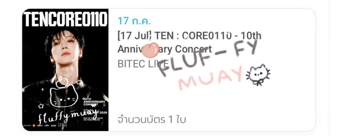 fluffymuay_jh's tweet photo. แจกบัตรวันศุกร์ 2,900 zone D4 1ใบค่ะ บัตรเป็นชื่อเรา แจกเพราะกดโซนใหม่แล้วค่ะ เข้างานพร้อมเรา (หลังจากที่เราเข้าซาวเช็คออกมาแล้ว)

💜กติไก่💜

📌 ขอเฉพาะคนที่รับได้ถ้าเกิดว่าเข้าคอนไม่ได้นะคะ เนื่องจากเราไม่รู้ว่าจะพาเข้าได้จริงมั้ยแต่คิดว่าได้ 

💜ใครสะดวกตามนี้รี+เฟ้บได้เลยค่า ประกาศวันที่15ประมาณ4-5ทุ่ม

(แจกเฉพาะคนไม่ด่าเตนล์ ไม่ด่าศิลปินและไม่ด่าเจ้าของแอค พี่ใจบางค่ะ)

#TENCORE0110iscalling 
#TENCORE0110Concert