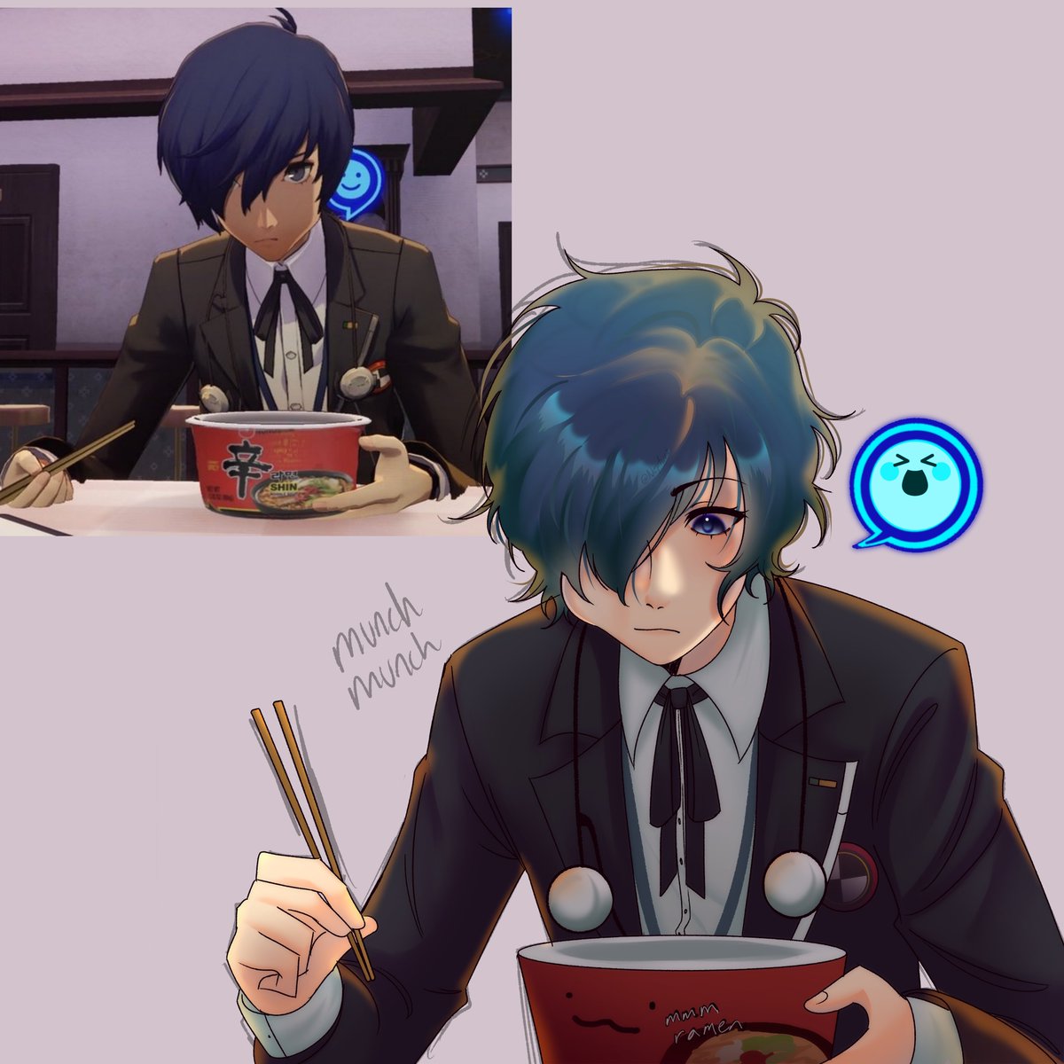 nepturi's tweet photo. #Persona3 doodle https://t.co/gPcMHAuLnv