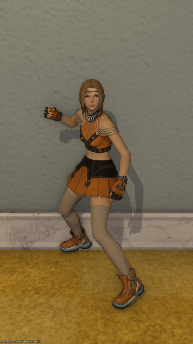 TMMnikoliver's tweet photo. 格闘ゲームの女性キャラをイメージしました。（元ネタはブレイ〇ルーのマ〇ト）
#あそぼSS2607 https://t.co/qO6jJ4MJv8