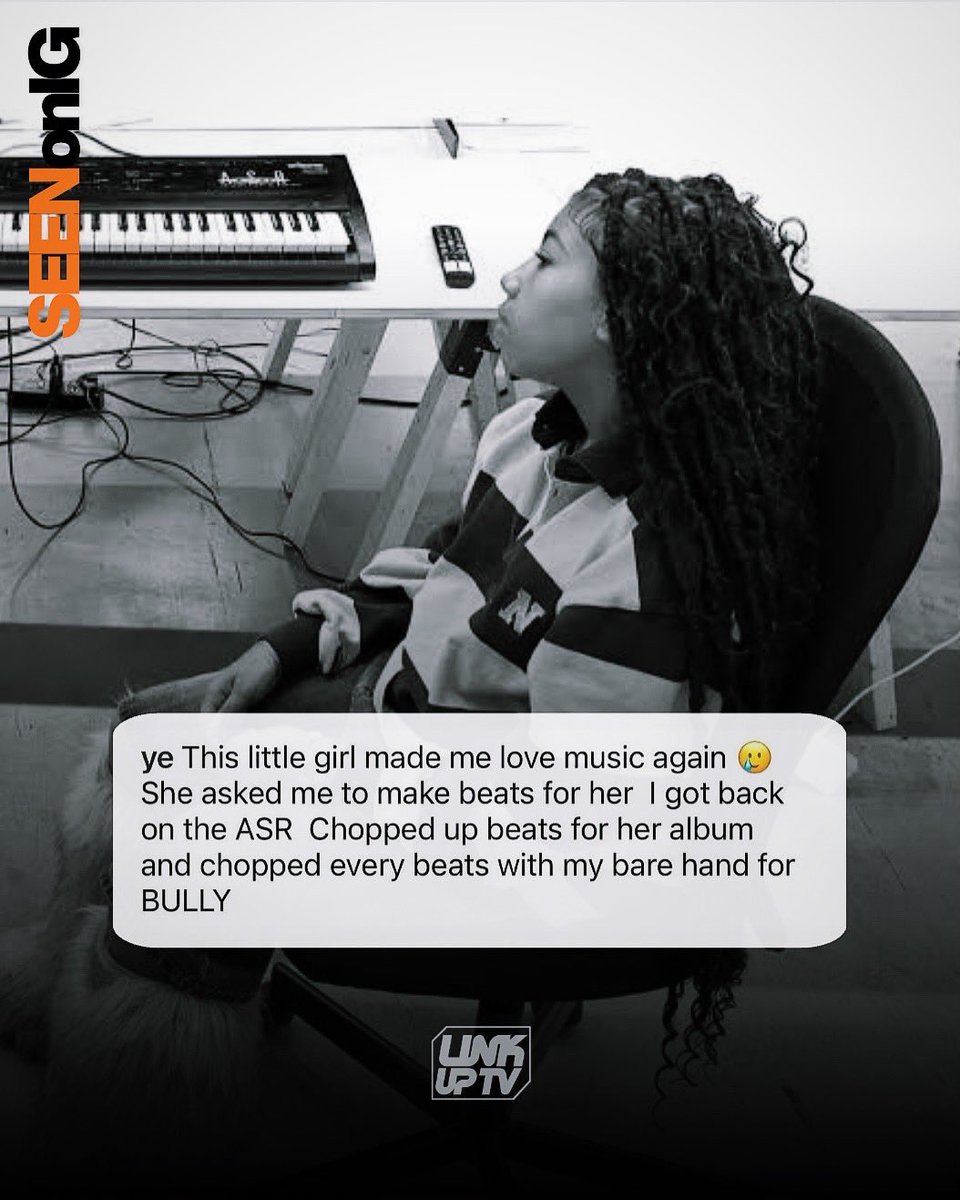 linkuptv's tweet photo. Legacy 🙏🎹 Ye speaks on helping mentor his daughter, developing her artistic talents and the ways in which North helped him fall in love with music again https://t.co/eUqQzfScXe