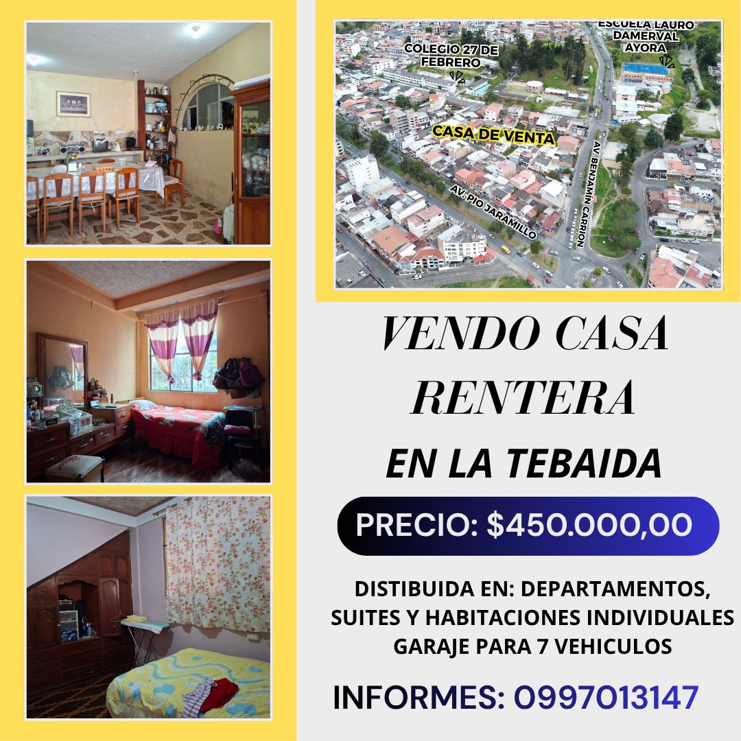 InmoCovin's tweet photo. #Lideresenlaactividadinmobiliariadesde1989 !!!37 AÑOS DE TRAYECTORIA EN EL MERCADO INMOBILIARIO!!!  #loja #acbirloja#aniversario37 #casaenventa #migrantes #residentess #inversionesinmobiliarias #creditovip #propiedadesenventaecuador #zamora #yanzatza #piñasor #arquitecturacheck https://t.co/xwjkQ2EZwM