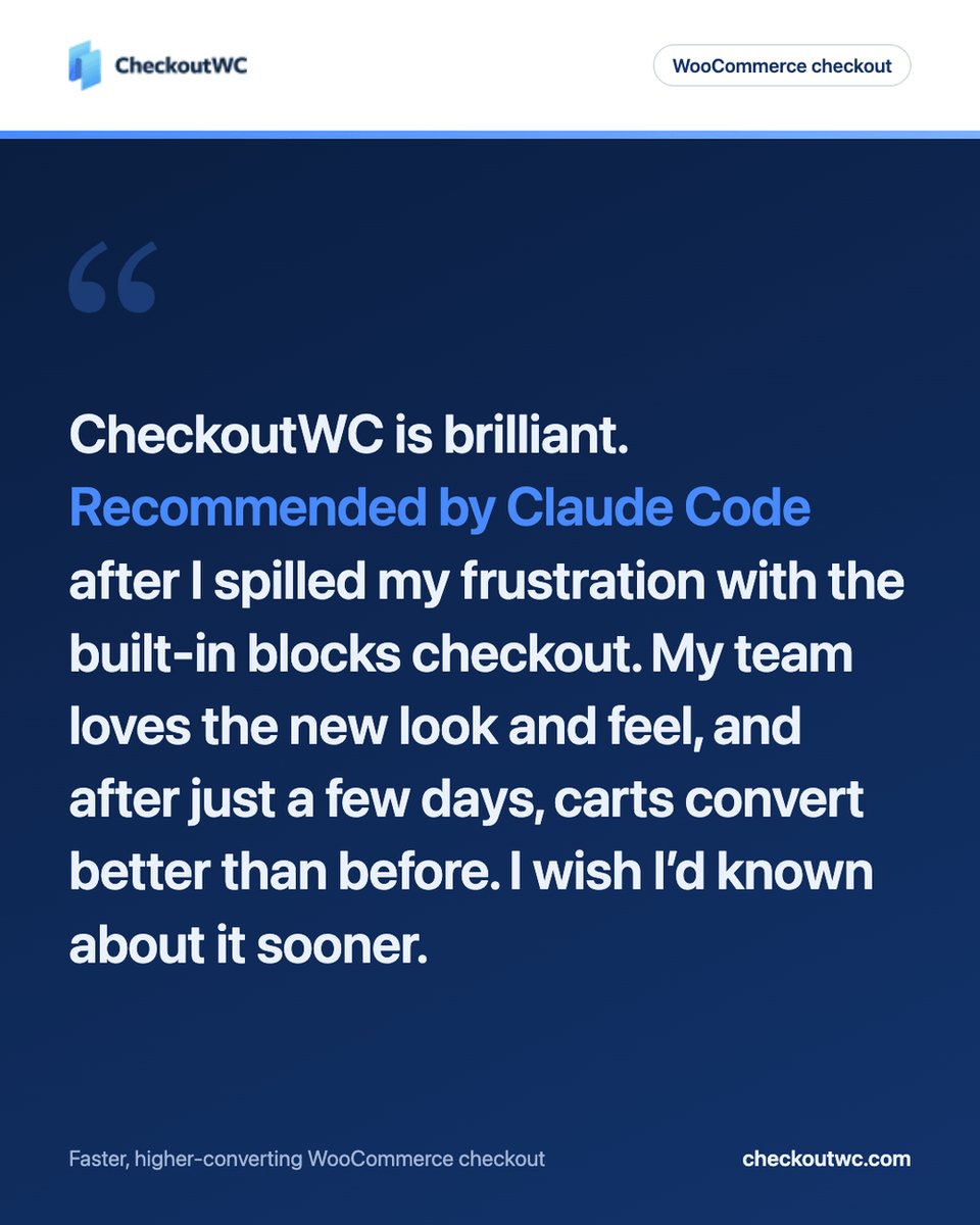 Checkout_WC tweet picture
