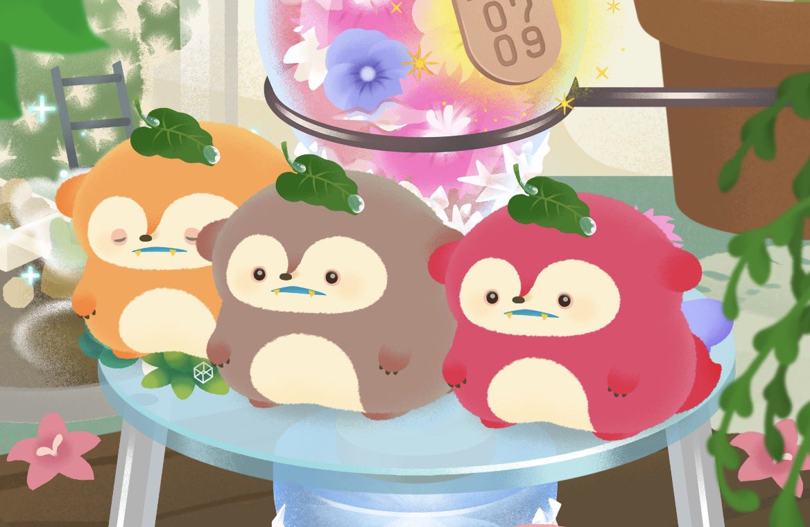 reirei3413's tweet photo. オオヤワイモチ可愛いすぎて3匹にしちゃったぁ… https://t.co/fRPw1HUos8