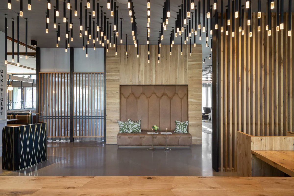 AmericanHardwds's tweet photo. The light, elegant, and warm interior of the Park James Hotel is brought to life through the use of white oak cladding #AmericanHardwoods
Architect: Hornsberger + Worstell
Wood from @AnthologyWoods
#RealAmericanHardwood #realwood #walls #flooring #interiordesign #hardwood https://t.co/Gc5chvRvOc