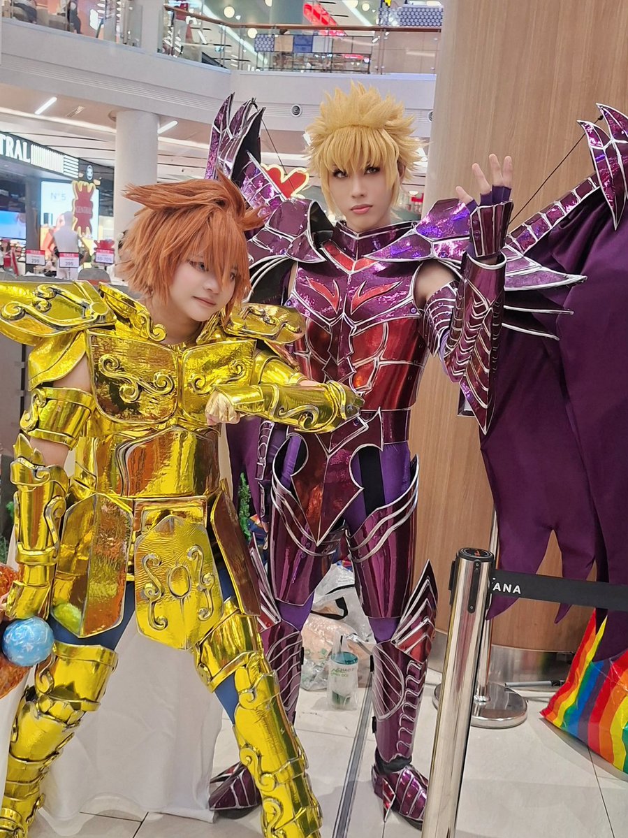 natsuka_pocky's tweet photo. Saint Seiya The Lost Canvas
Leo Regulus - Shunzio
Wyvern Rhadamanthys - Natsuka
#wyvernrhadamanthys
#leoregulus
#saintseiyathelostcanvas
#saintseiyacosplay https://t.co/8Ty4RPkCay