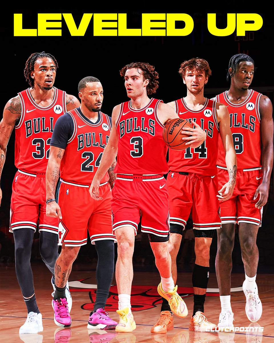 BullsNationCP's tweet photo. The Chicago Bulls are building with purpose.

Adding Nic Claxton, Norman Powell, Caleb Wilson and Dailyn Swain strengthens a young core led by Josh Giddey and Matas Buzelis. https://t.co/A5tVMsN7yb