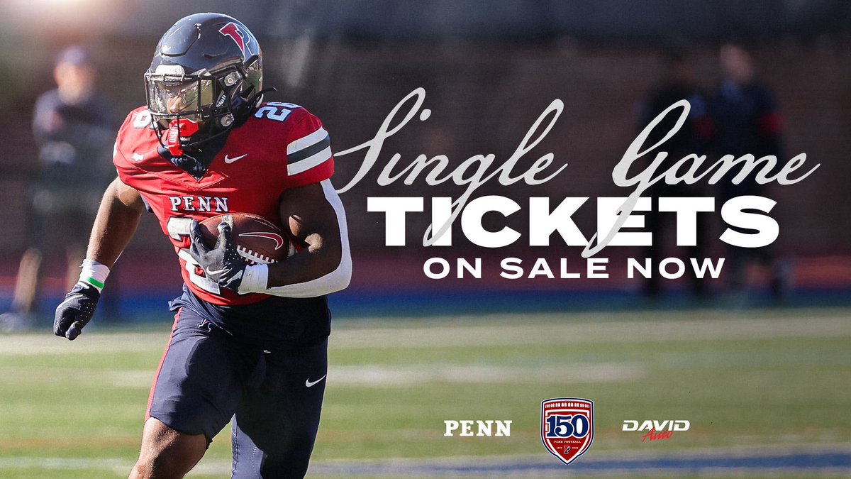 Penn Football tweet media