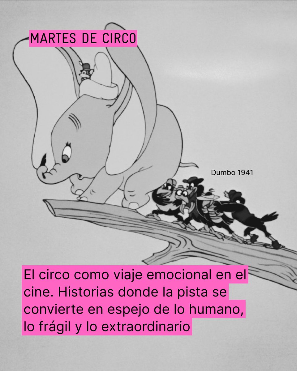 circoprice's tweet photo. El circo y el cine comparten un mismo territorio: el de lo extraordinario, lo visual y lo emocional. Dos lenguajes que se han alimentado mutuamente a lo largo de la historia, dando lugar a historias donde la pista se transforma en relato y la pantalla en escenario.
#MartesdeCirco https://t.co/Wa40vmli1Z
