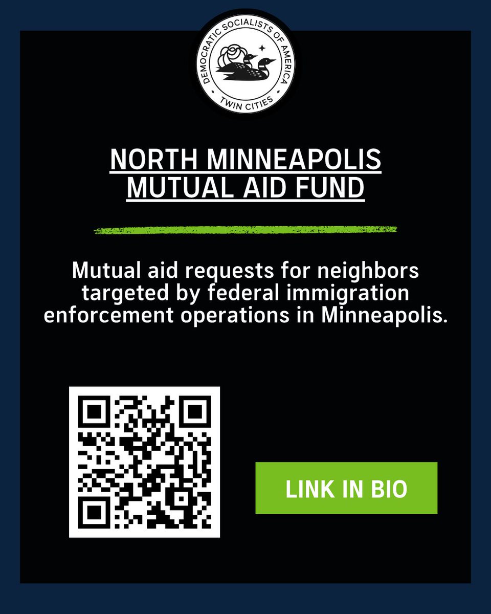 TwinCitiesDSA's tweet photo. As Minnesota continues to deal with the long term effects of the ICE occupation our focus shifts toward helping our neighbors stay in their homes and with what comes next. Links in first comment https://t.co/6ECezlJl0u