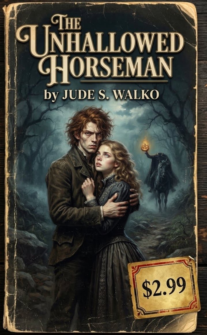 The_Incantation's tweet photo. Ready for a dark dive into #SleepyHollow? 🎃🪓
Discover an atmospheric, psychological nightmare where an age-old curse prepares for a killer return.The Unhallowed Horseman on Amazon today! https://t.co/LryKMQqlnj
#TheUnhallowedHorseman #HeadlessHorseman #HorrorBooks #GothicHorror https://t.co/Bl7Q9FONOn