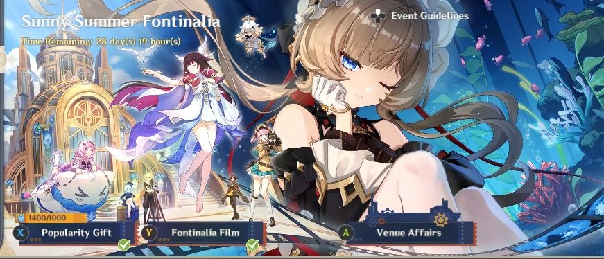 SamotGenshin's tweet photo. Event done! At first, I wasn't really liking it, but from the middle to the end, I enjoyed it more. I don't love the swimming mechanic, but I don't think it was a bad event 

#GenshinImpact #Genshin https://t.co/3hqAXkEx5c