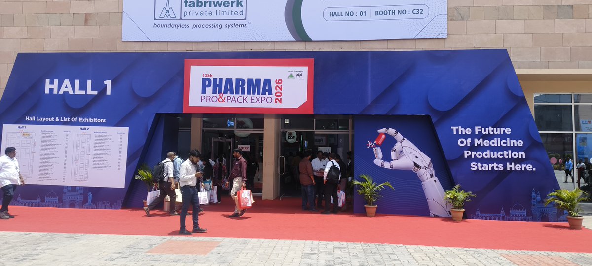 spearpackpvtltd's tweet photo. Thank you to everyone who visited Spear Pack at Pharma Pro & Pack Expo 2026!
It was a pleasure connecting with customers, partners, and industry professionals. Your support made the exhibition a great success.
๐ https://t.co/I3NhIbFQDZ
#SpearPack #PharmaProPackExpo2026 https://t.co/xe4T5BrFVo