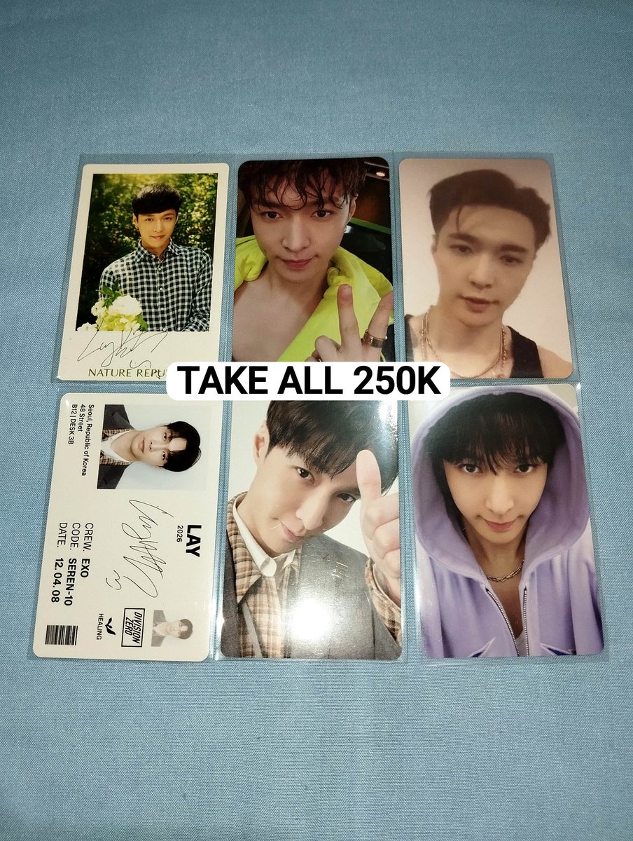 maul32282's tweet photo. Want to sell 
Pc exo Lay

Take all 250k
Bekasi, must have Ina address
Shopee (admin 19%)/manually shipping 

Zhang Yixing wts photocard wtb buy lfb poca https://t.co/DQUIDLNV3N