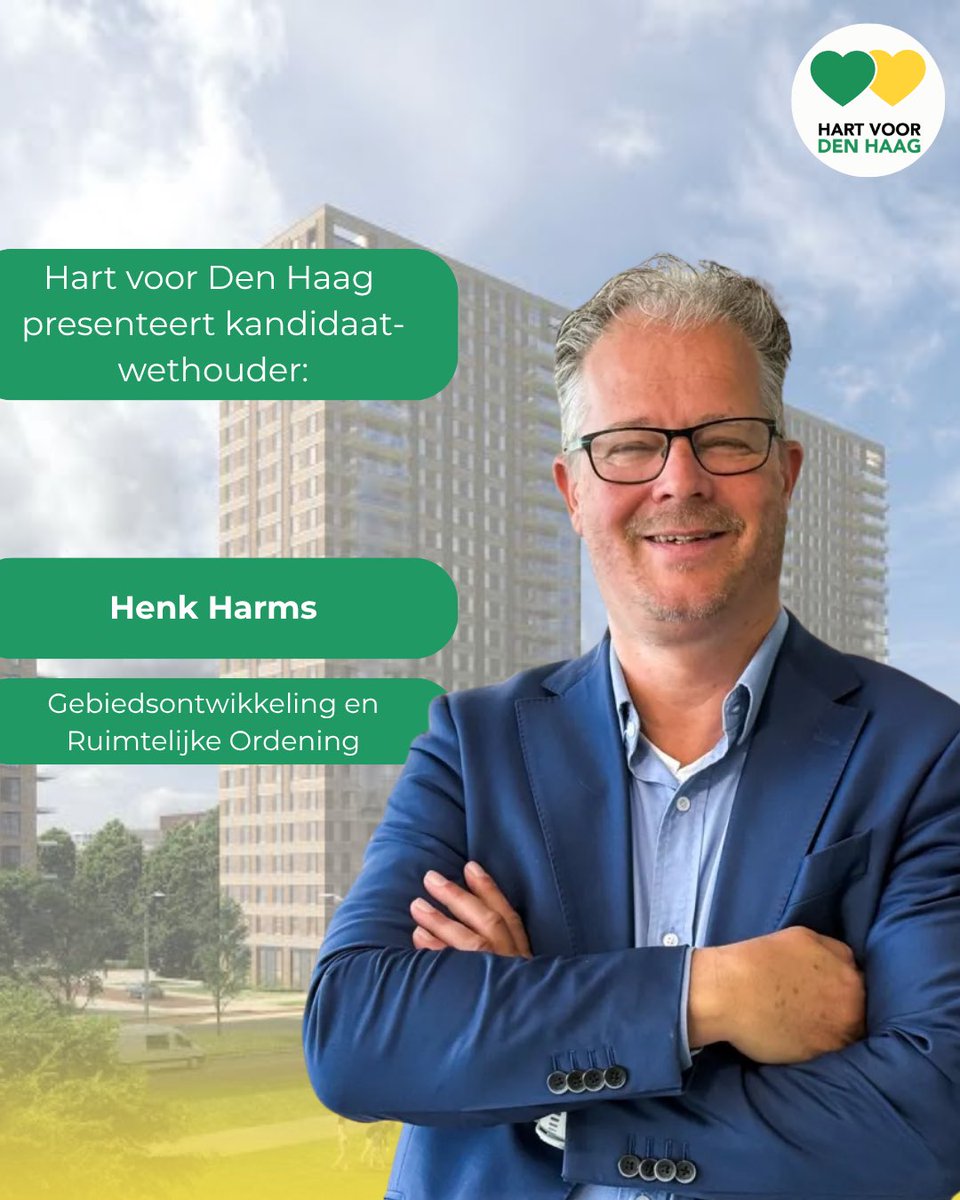 Hartv00rDenHaag's tweet photo. 2/2 💚💛 Hart voor Den Haag presenteert zijn kandidaat-wethouders!

Richard de Mos, Ralf Sluijs, Arjen Dubbelaar, Mariëtte van Leeuwen en Henk Harms staan klaar om de komende vier jaar keihard aan de slag te gaan voor onze stad. https://t.co/KSzz6tQp8y