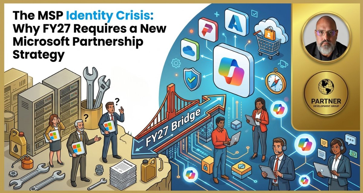 CKiessling's tweet photo. Check out my latest article: The MSP Identity Crisis: Why FY27 Requires a New Microsoft Partnership Strategy 
https://t.co/bjkOxfE16z via @LinkedIn https://t.co/7XdqacFddX
