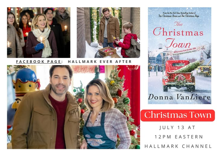 RomComReview1's tweet photo. #ChristmasTown starring #CandaceCameronBure and #TimRozon is a wonderful 2019 movie based on the book by #DonnaVanLiere.

It is our 12pm Eastern movie today (July 13) on #HallmarkChannel.

BUY THE BOOK:  https://t.co/L09MR2PKnN
GET THE DVD:  https://t.co/lwHe9rO4MQ https://t.co/SiaPtdEUYd
