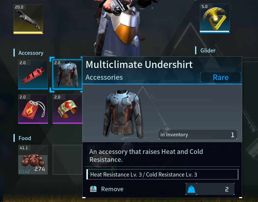 DatModz's tweet photo. Palworld Quick Tip! One of the best early items in the game is the Multiclimate Undershirt. It can be found in the hacking tower in the desert biome at coordinates 605, 304. https://t.co/OlIuDWPQme