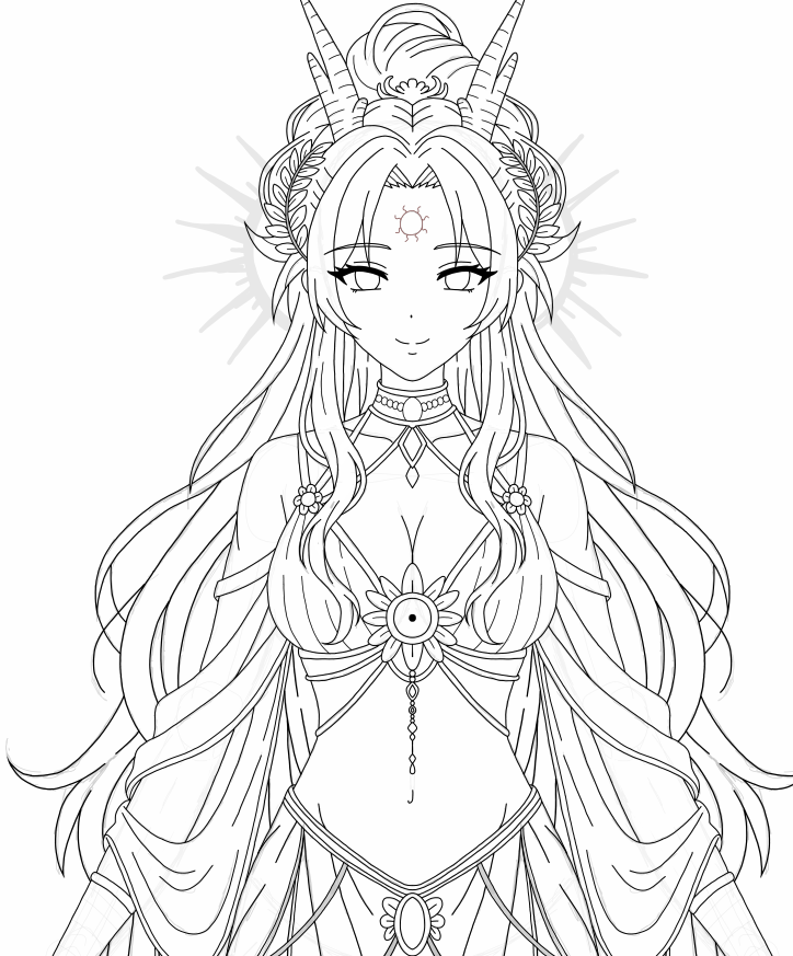 Yamuto Orochi |🌞🐉| Dragon Maid | VGEN Artist | tweet media