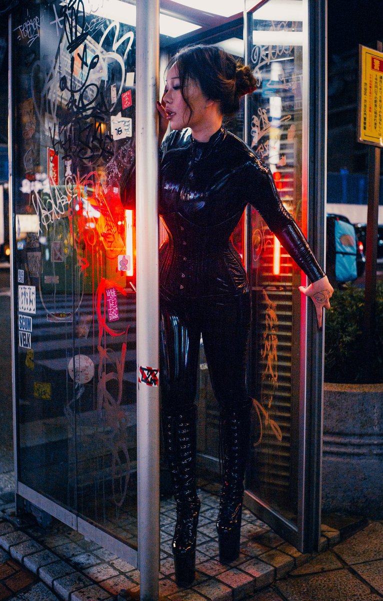 Stalkanja's tweet photo. I miss being a rubber princess in Tokyo. Whos funding it? https://t.co/kPRnusHmh9