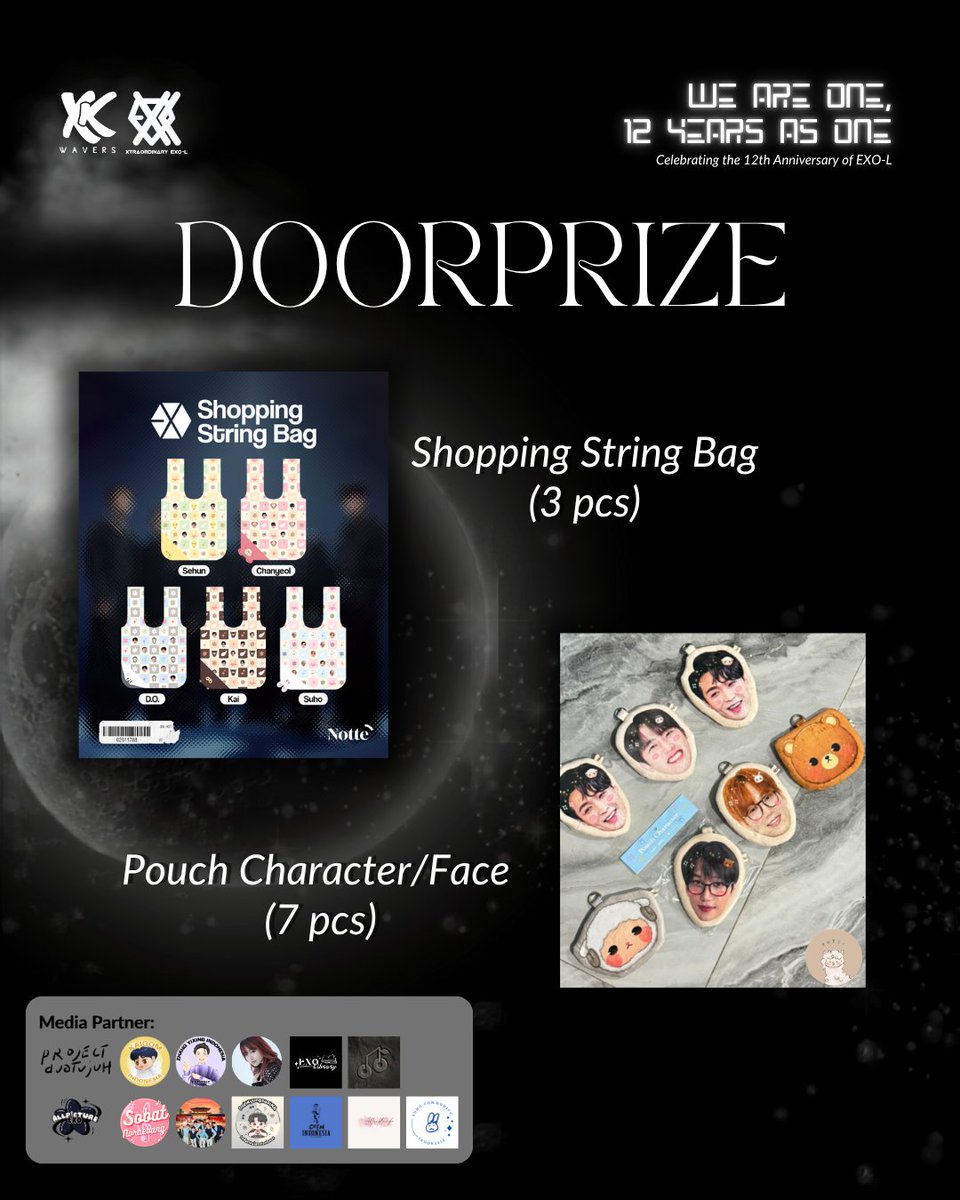 xtra_exol's tweet photo. 🎉 DOORPRIZE ALERT! 🎉

Nggak cuma seru-seruan bareng Eri lain, kamu juga punya kesempatan bawa pulang banyak hadiah spesial loh Eri! 😍✨

📅 Periode pendaftaran: 11 Juli - 1 Agustus
🔗 Daftar di: https://t.co/TToFWSmES9

#NoraebangEXO #EXO #EXOL #XtraEXOL #EXOL12thAnniversary https://t.co/G4tVxplIik