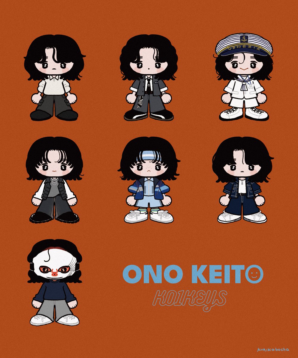 本当にかわいすぎだいすき😭😭 コイキーズのロゴもかわいいしOのニコ