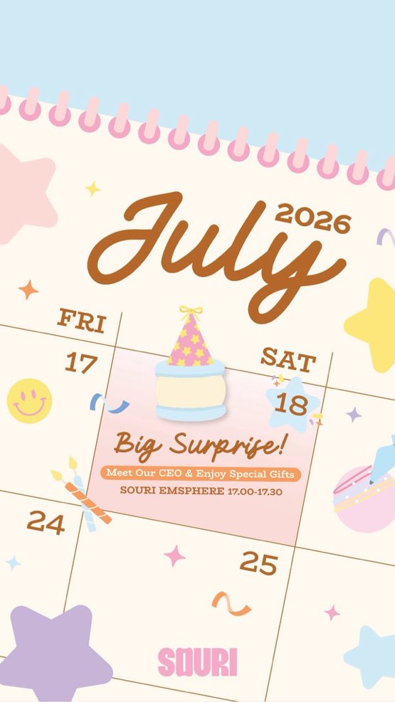 StreamForWinTH's tweet photo. BIG Surprise ไปเจอ CEO 

📍SOURI EMSPHERE
 ⏰ 17.00-17.30PM

#winmetawin 
#SOURI #SOURIBKK
#SOURI6thBirthday https://t.co/QO0QRXqayF