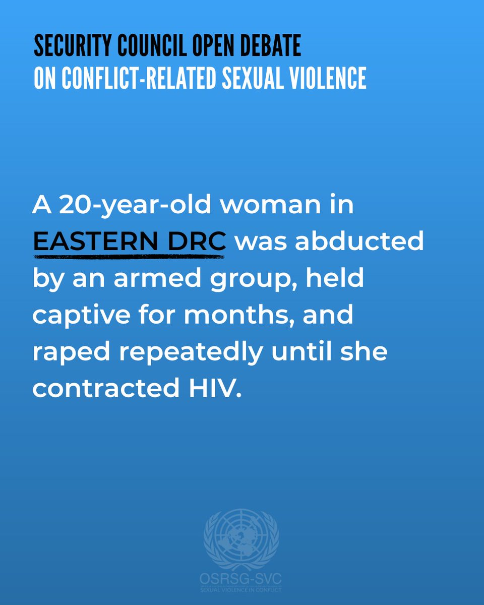 UN Against Sexual Violence in Conflict tweet media