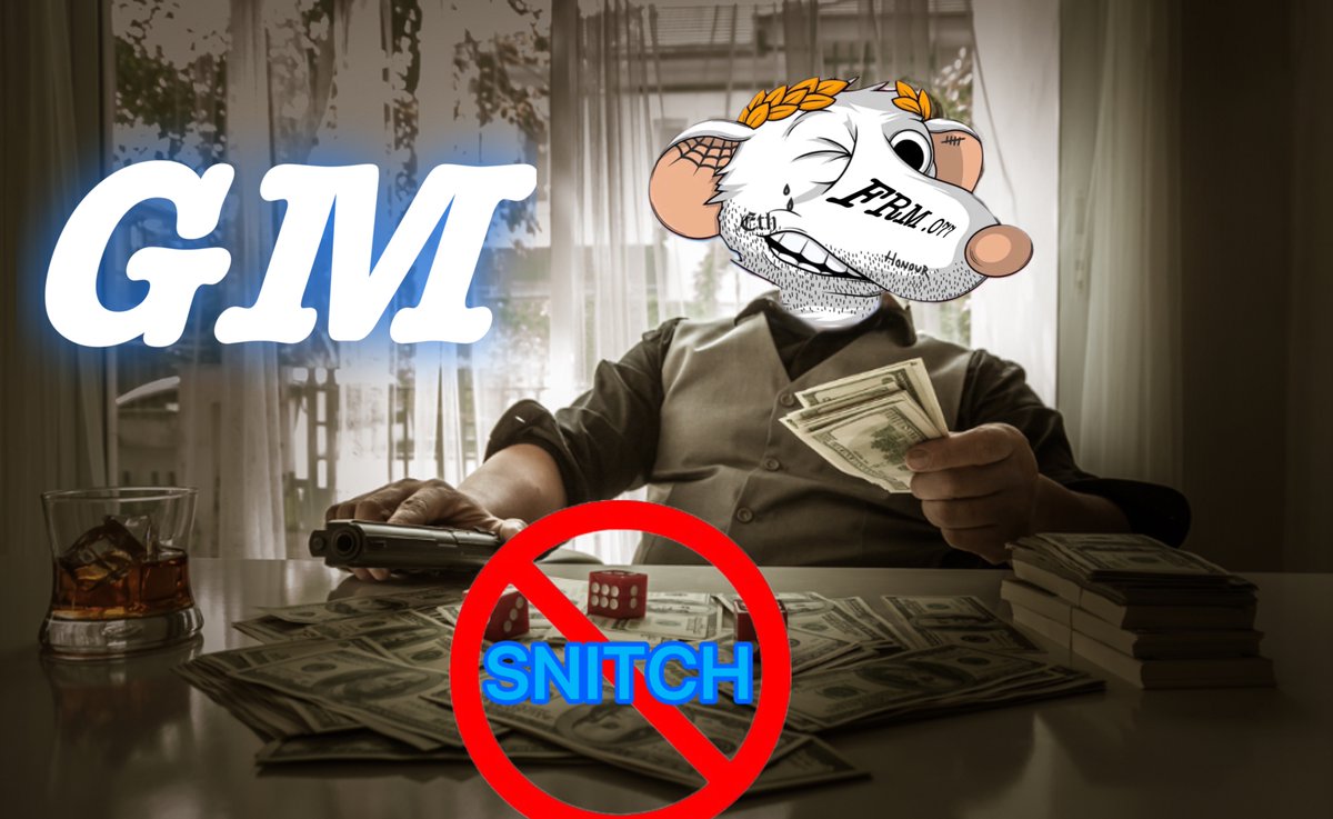 FatRatMafia's tweet photo. GM🐀
A Fat  Rat  saved is  a  Fat  Rat  earned.
Stack  your Fat  Rats!!!🐀 https://t.co/ORtrupD2iy