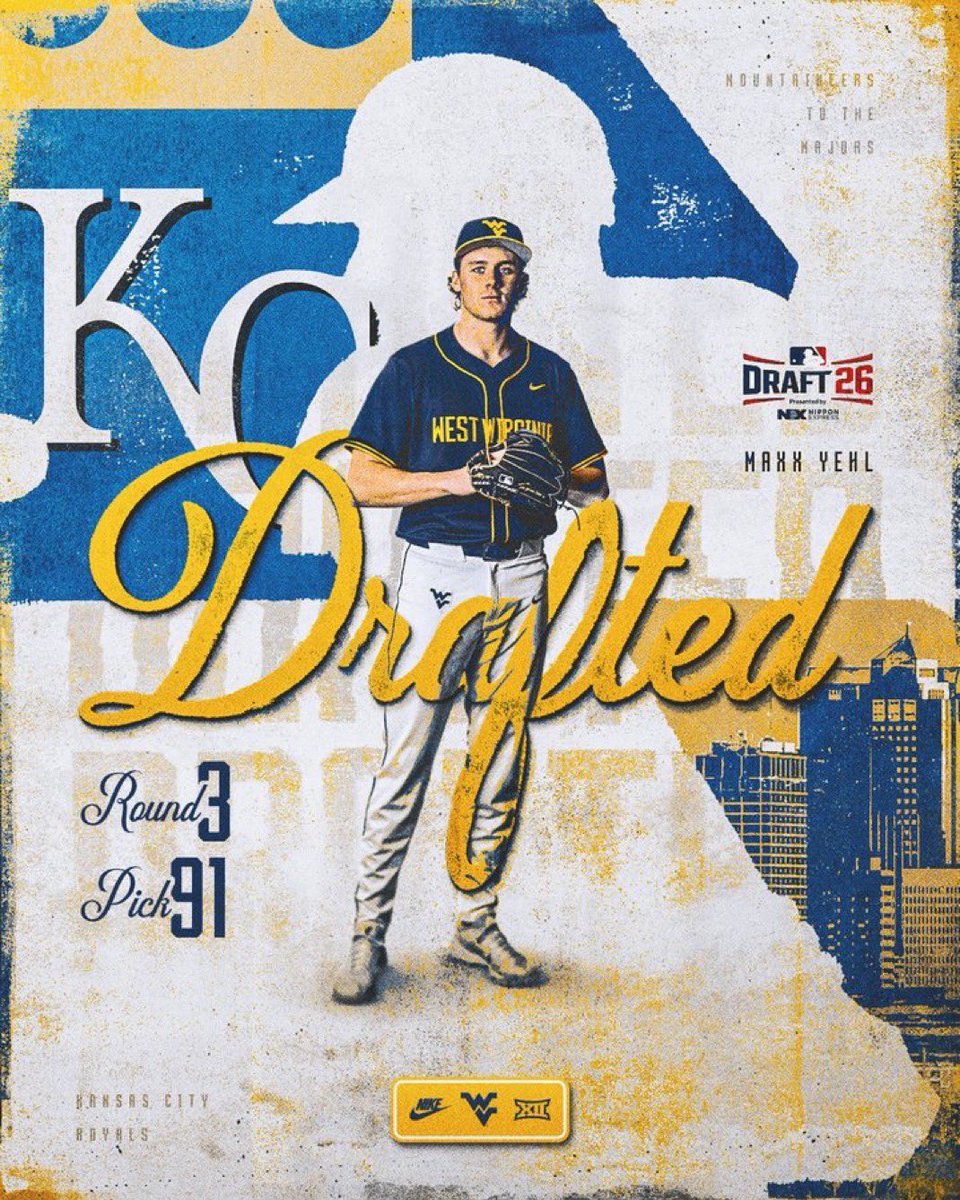 michaeltbenson's tweet photo. What a @MLB draft for @WVUBaseball 

Go be great gentlemen! https://t.co/KCeItTkJrA