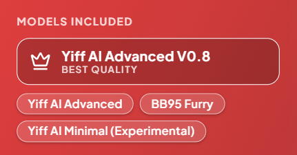 Yiff_AI_com's tweet photo. Update Yiff AI
New Model Available : Yiff AI Advanced V0.8
More Clearest more powerful 

✨ Yiff AI Advanced (previous) now available for all plans

Only on https://t.co/GyNzZWbwwo https://t.co/aUylzocq7a