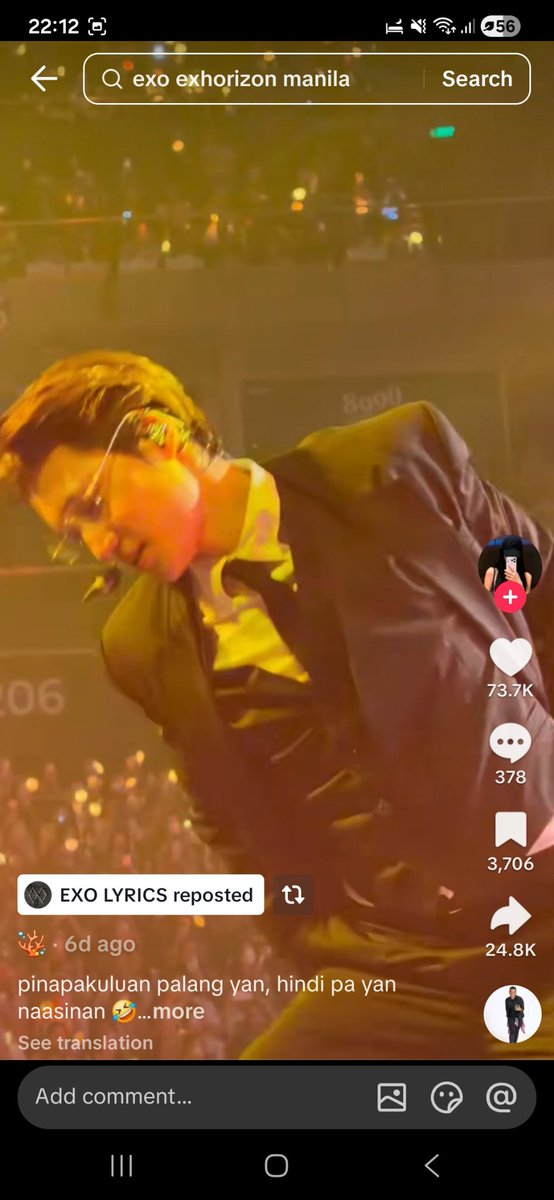 chairajian01's tweet photo. this tiktok user (exoaeriel) keeps on posting fancams of other people without credits and even deleted my comments when i called her out.

the two videos in the screenshots are from my friend. 

https://t.co/Ym3WiNEE1h https://t.co/Th3WutvCnu