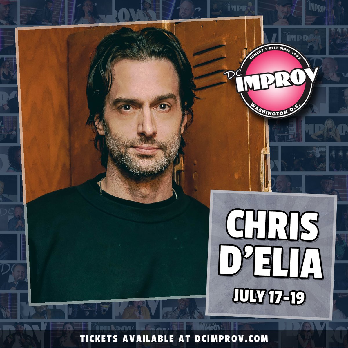 dcimprov's tweet photo. Happy Monday! This week at at the club ...

Wednesday: Stand-up class graduation showcase
Thursday: Our birthday bash showcase ($19.92!)
Friday-Sunday: @chrisdelia in the main showroom, Lewis Belt in our lounge. https://t.co/jutJJcyNm5