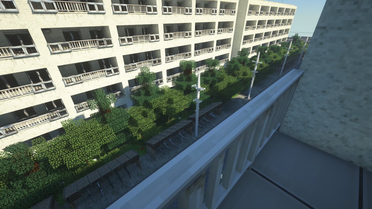 KinuTofu0102's tweet photo. 町並み #minecraft #minecraft建築コミュ #RealTrainMod #RTM_SS https://t.co/IrzhtykvjN