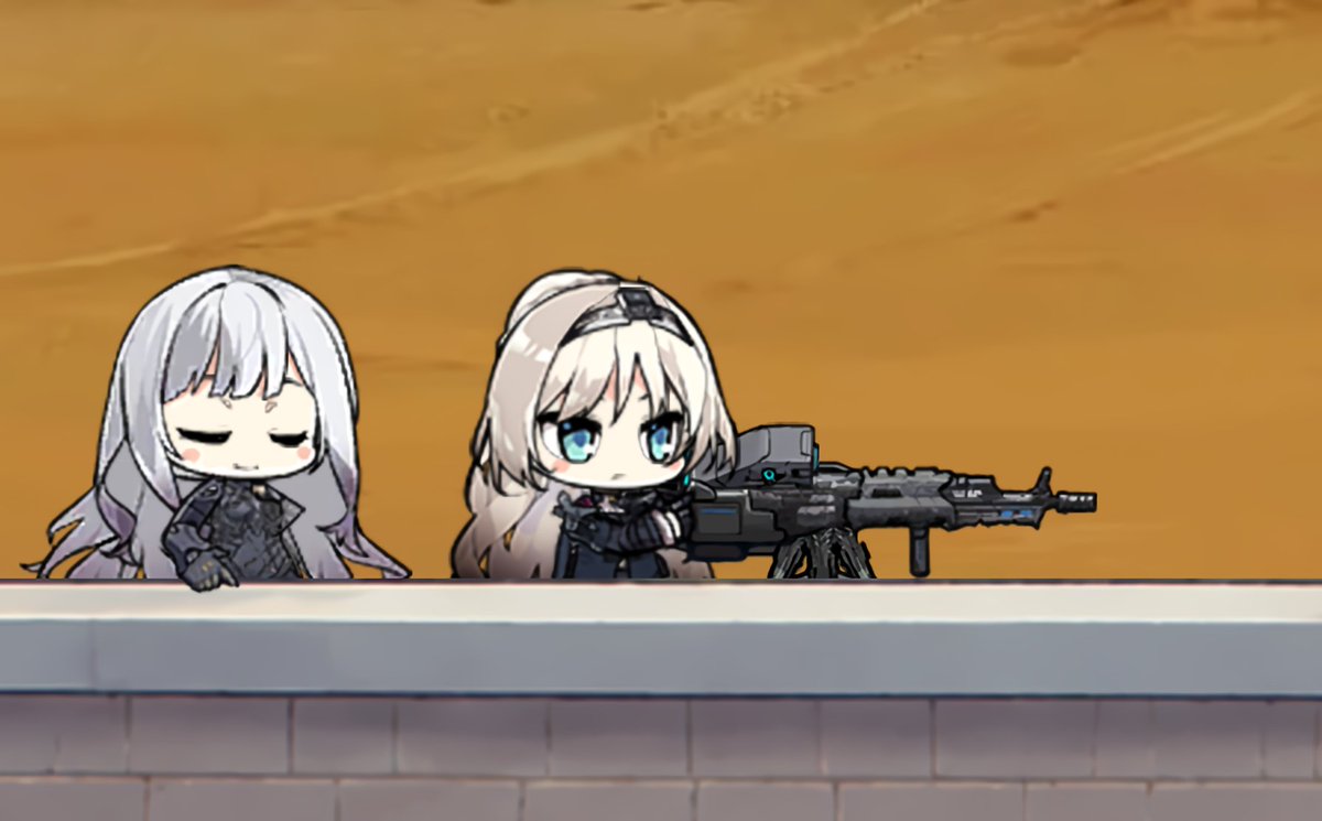 Southern2064's tweet photo. Weapon Testing...
#少女前線 #ドールズフロントライン https://t.co/bqstdXM7vA