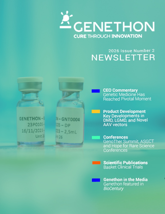 GenethonFr's tweet photo. 📢 Genethon’s Recent Accomplishments Underscore the Progress of Genetic Medicine from Scientific Promise to Clinical Reality
👉To read the full newsletter
https://t.co/gi9skbU5ED
#Duchenne #LGMD #AAV https://t.co/xxWQlDqPwI
