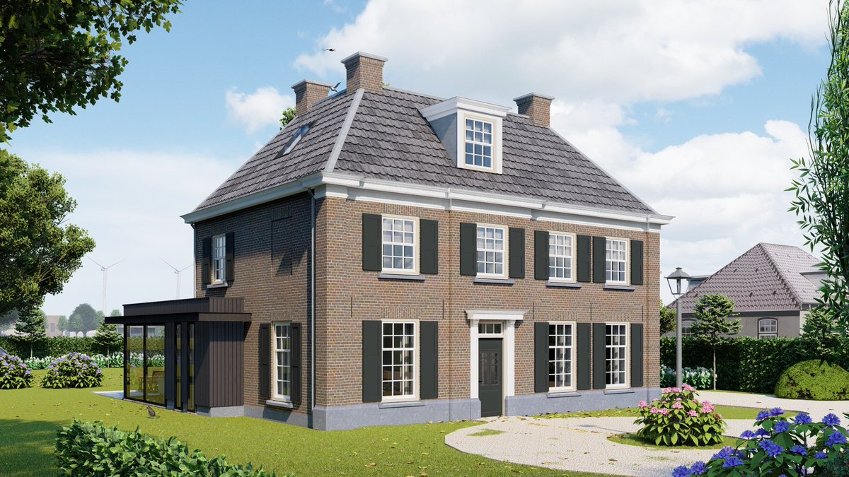 PadtPartners's tweet photo. Een statig herenhuis met authentieke details. Een combinatie van klassiek en modern.
Meer gesloten aan de voorkant en open aan de achterkant, het beste van twee bouwstijlen gecombineerd.

#architectuur #architect #villa #metselwerk #woningontwerp https://t.co/4S6bZ3bU5o