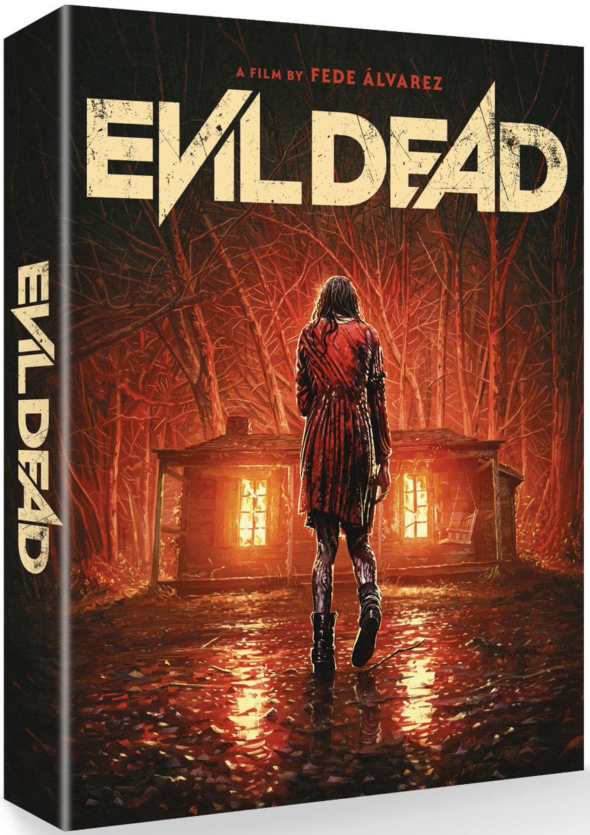 CaveOfCult's tweet photo. FIRST UK 4K RELEASE OF ELECTRIFYING HORROR SEQUEL
EVIL DEAD.ON 4K UHD COLLECTOR’S EDITION FROM 19TH OCTOBER.@StudiocanalUK https://t.co/DQlbVij2Fr