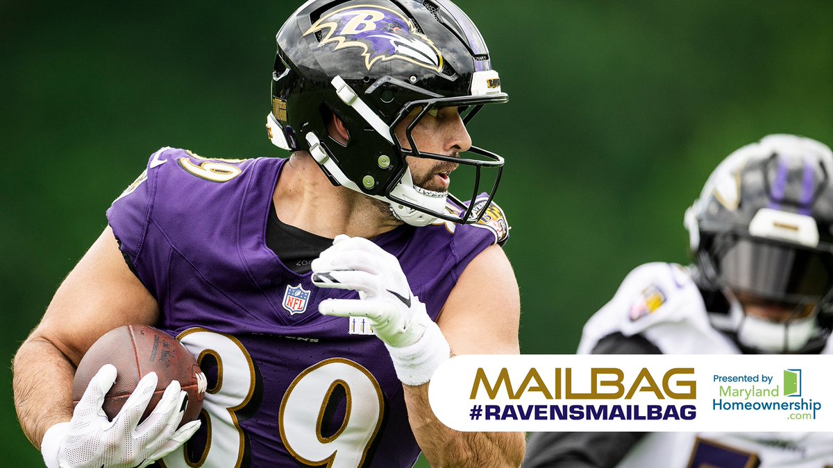 Flock, the #RavensMailbag is open 📭 Send in your questions.