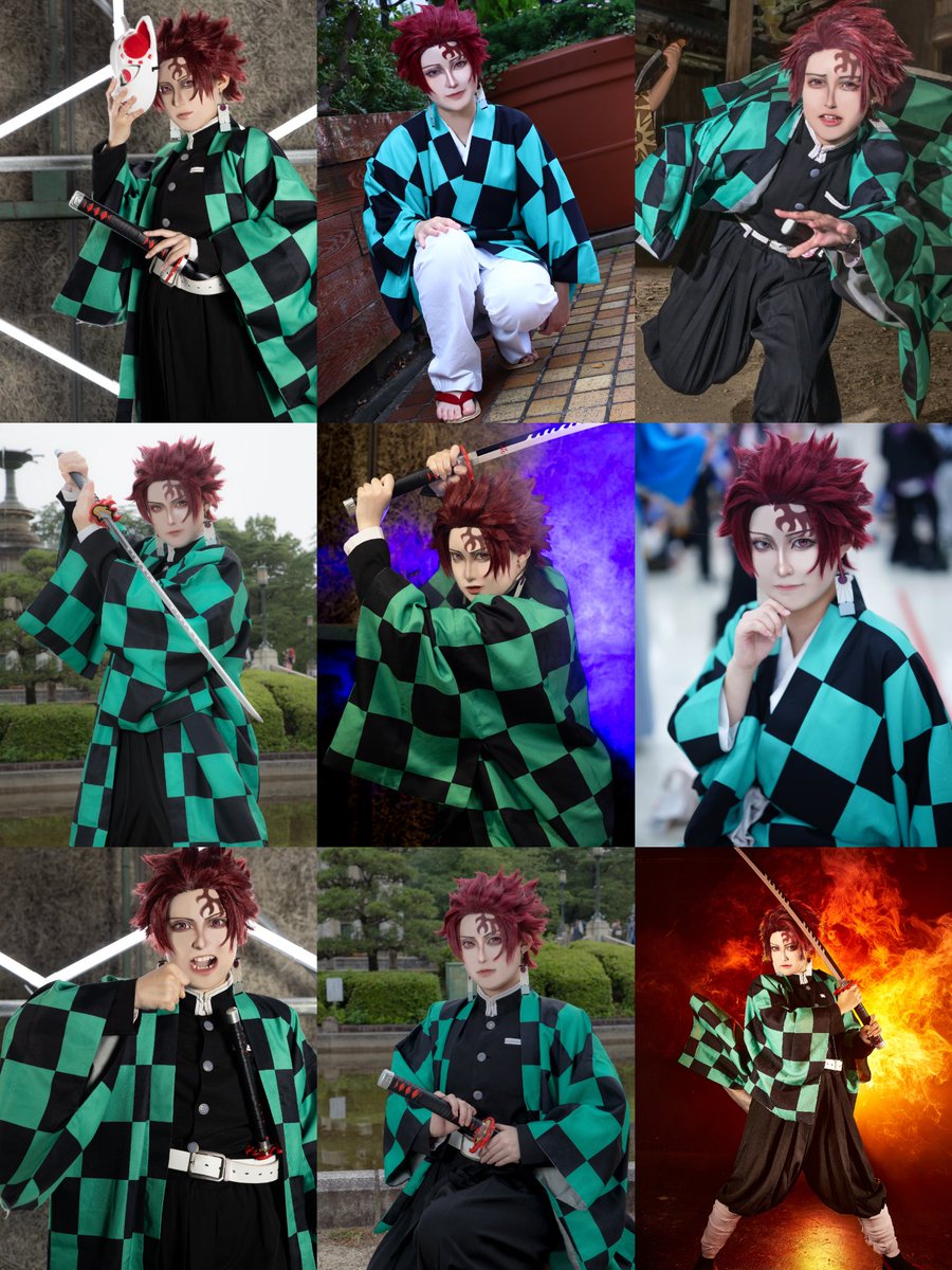 cos_akane_'s tweet photo. 🎴 お誕生日おめでとう！

もう彼を推して 6〜5年くらい！
今コスを続けてるのはずっと推してきた🎴のお陰…今年も楽しくゆったりできてます…😭

これからも元気でみんなの人気者の貴方が大好きです💚

#竈門炭治郎誕生祭
#竈門炭治郎誕生祭2026 https://t.co/OhL9sSBWkH