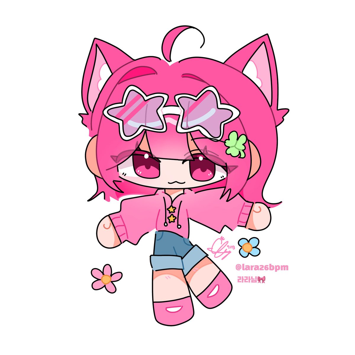 Cp1ex_'s tweet photo. 트친모에화 (1/n) @lara26bpm 라라님🎀☺️ https://t.co/lz6UT8a5pp