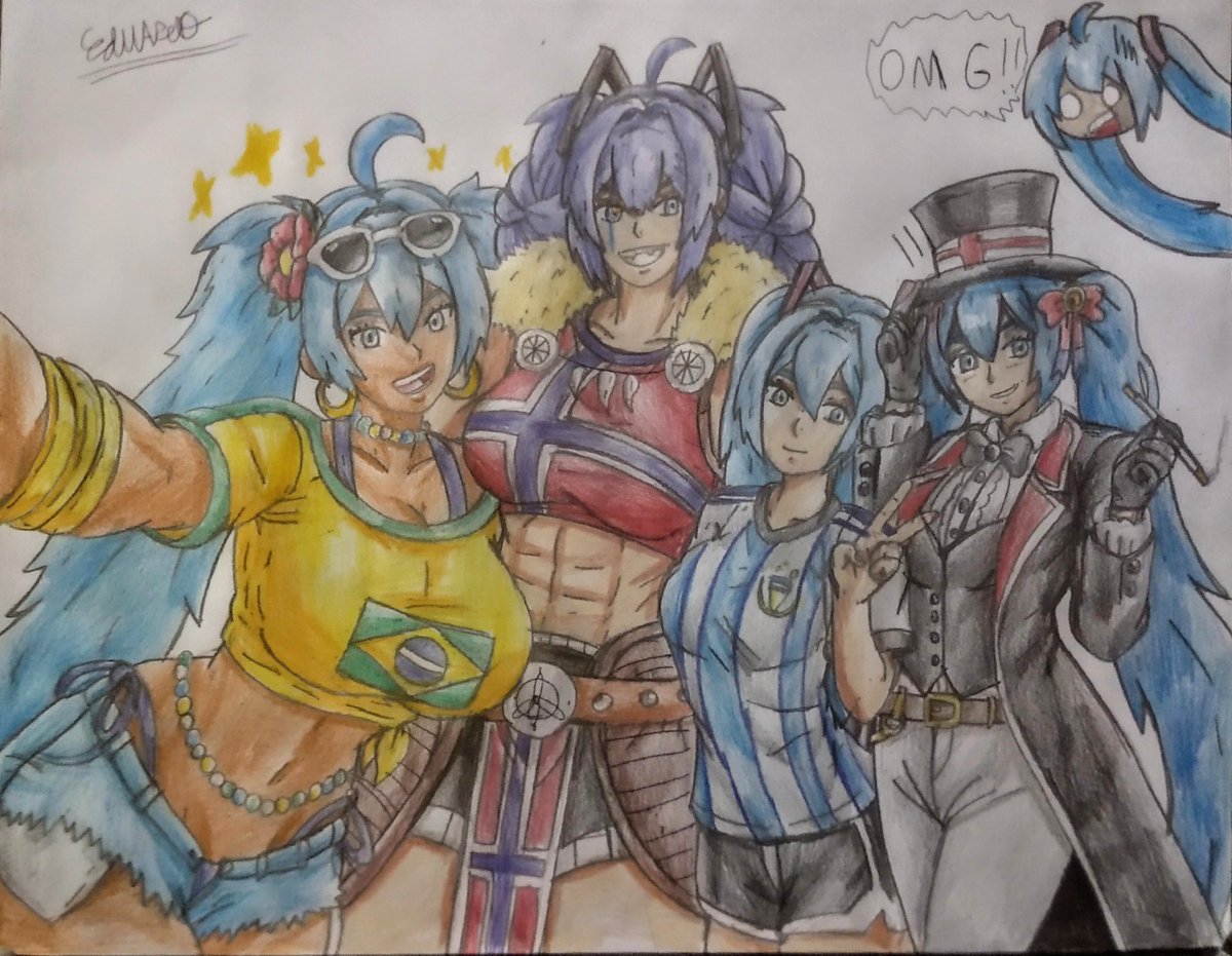 Eduardo33435156's tweet photo. Vida longa as Miku's 🇧🇷 🇳🇴 🇦🇷 🏴󠁧󠁢󠁥󠁮󠁧󠁿 🇯🇵 #Miku #HatsuneMiku https://t.co/o2E9Xzk2uB