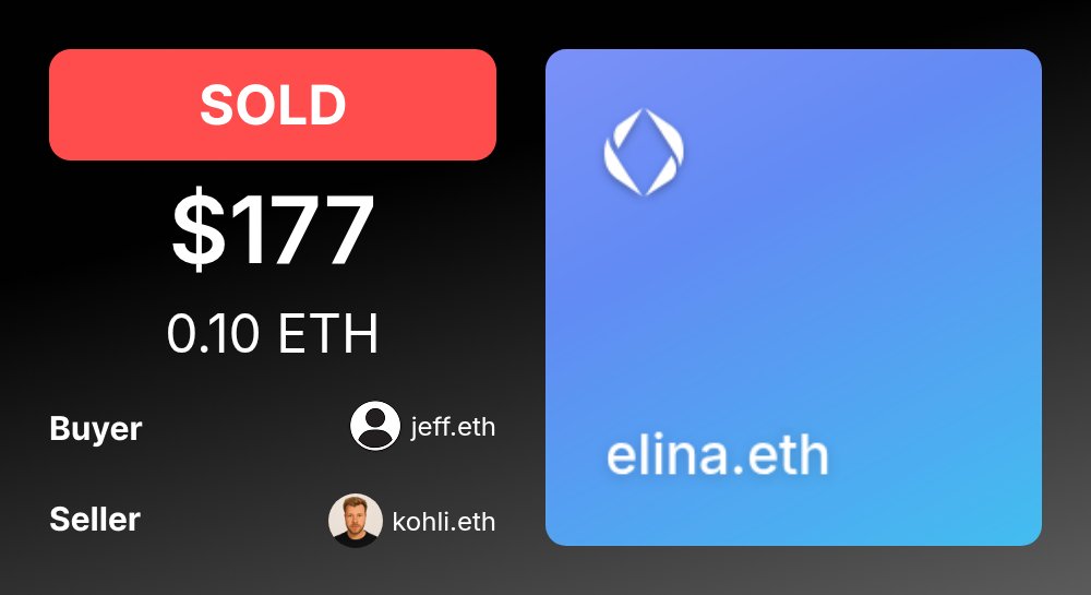 🚨 ENSMarketBot tweet media