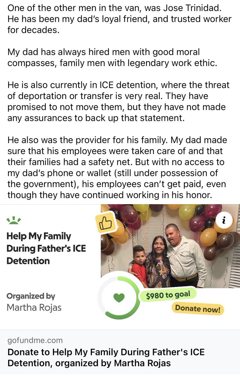 xanathgum's tweet photo. Hey ya’ll! I attached the gofundme for two witnesses who were detained by ICE during the altercation. They are currently in ICE detention and will need legal assistance so any help/shares will be greatly appreciated! 
https://t.co/YHviP4PGIW

https://t.co/utC33o1kfH https://t.co/cNsvuyKnBJ
