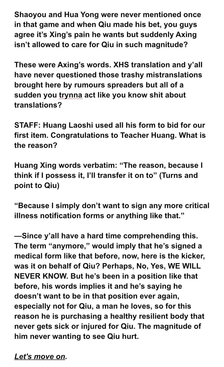 SaintManic99's tweet photo. Are we going to finally address y’all’s insane homophobia in this FD?
The thought of XingQiu being legally responsible for each other having you all bursting out the seams is very telling. Suddenly XQ can’t care about each other that much, it has to be about HY and SSy? https://t.co/70OMd6RBfa