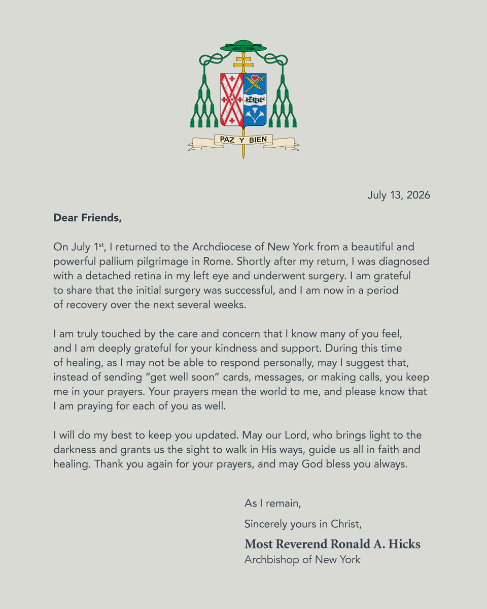 Archdiocese of New York tweet media
