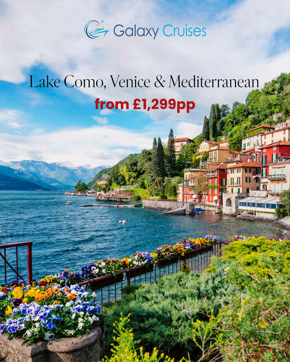 WorldofCruising's tweet photo. Explore Japan in cherry blossom season 🌸, discover the beauty of Lake Como &amp; Venice 🇮🇹, enjoy Christmas markets on a festive Danube cruise🎄, or experience the colour and excitement of Rio Carnival 🎭.
View all offers: https://t.co/Kn3Fm8pPdB https://t.co/eAdahr2Brl
