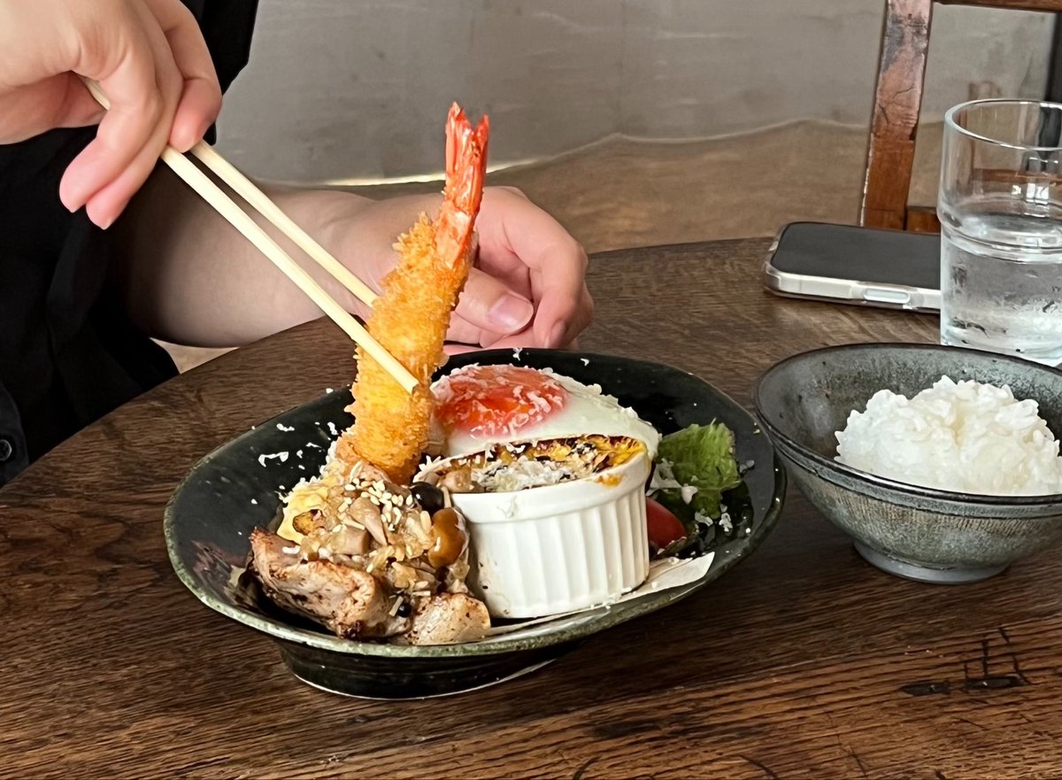 Saki___O4's tweet photo. 長崎行った時のランチ https://t.co/WJGbDfXQ03