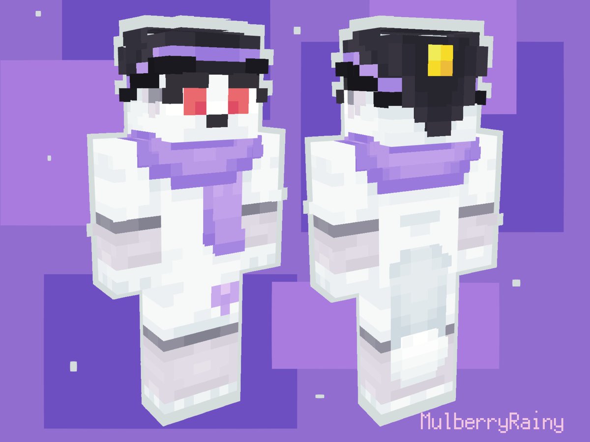 MulberryRainy's tweet photo. Minecraft skin Comm for Just A Waffle!✨
That scarf looks warm😌 https://t.co/EVuaV8jzRf
